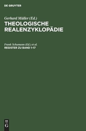 Seller image for Register Zu Band 1-17 (Theologische Realenzyklop¤die) (German Edition) [Hardcover ] for sale by booksXpress
