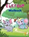 Image du vendeur pour Elefant Malbuch: Elefanten-Malbuch f ¼r Kinder: Einfaches Besch ¤ftigungsbuch f ¼r Jungen, M ¤dchen und Kleinkinder, 20 Bilder von gl ¼cklichen Elefanten und Bonus-Malzahlen von 1 bis 10. (German Edition) [Soft Cover ] mis en vente par booksXpress