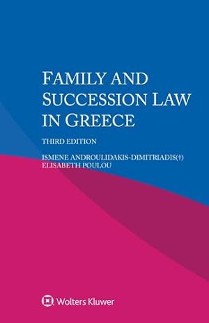 Seller image for Family and Succession Law in Greece [Soft Cover ] for sale by booksXpress