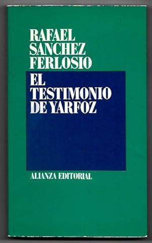 Imagen del vendedor de El testimonio de Yarfoz a la venta por FERDYDURKE LIBROS