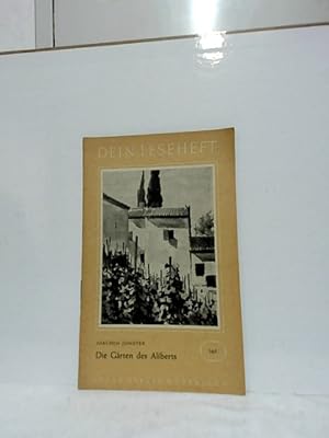Seller image for Die Grten des Aliberts. Joachim Jomeyer. Ill. von Franz Richter-Johnsen. for sale by Ralf Bnschen