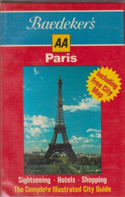 Bild des Verkufers fr Baedeker's AA Paris zum Verkauf von Robinson Street Books, IOBA
