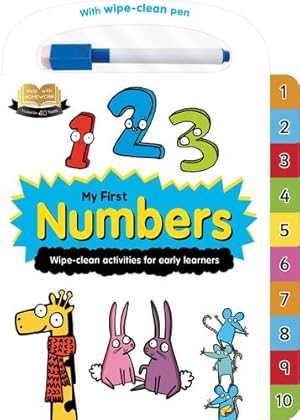 Seller image for Help with Homework: My First Numbers: Wipe-Clean Workbook for 2+ Year-Olds by IglooBooks [Board book ] for sale by booksXpress