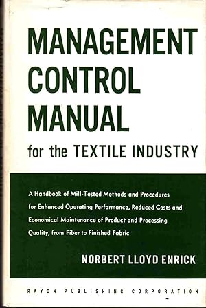 Management Control Manual for the Textile Industry