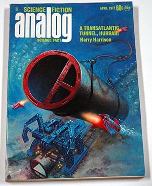 Bild des Verkufers fr ANALOG Science Fiction/ Science Fact: April, Apr. 1972 zum Verkauf von Preferred Books