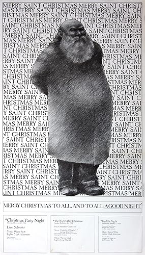 MERRY SAINT CHRISTMAS (3 events, incl. CHRISTMAS PARTY ft. Sylvester live) (Dec 25, 1982) Event p...