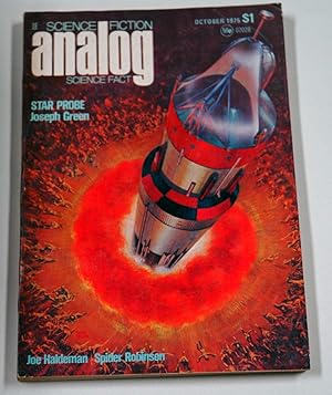 Bild des Verkufers fr Analog Science Fiction: October 1975 zum Verkauf von Preferred Books