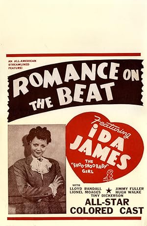 ROMANCE ON THE BEAT (1945) Window card poster