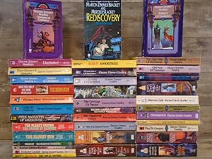 Seller image for Marion Zimmer Bradley - 16 books Series-Set-Bundle-Lot- Darkover - Shara  s Exile, Two to Conquer, The Bloody Sun, Thendara House, The Ruins of Isis, The Shattered Chain, Rediscovery, PLUS more for sale by Archives Books inc.