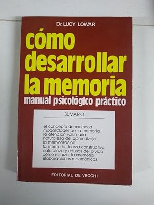 Seller image for Cmo desarrollar la memoria for sale by Libros Ambig