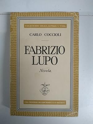 Seller image for Fabrizio Lupo for sale by Libros Ambig