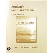 Seller image for Student's Solutions Manual for College Algebra for sale by eCampus