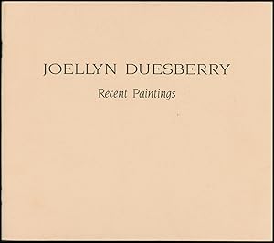 Immagine del venditore per Joellyn Duesberry: Recent Paintings venduto da Diatrope Books