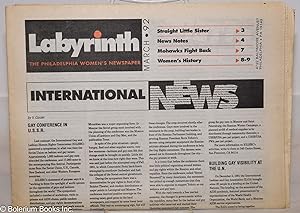 Immagine del venditore per Labyrinth: The Philadelphia Women's Newspaper; vol. 9, #3, March 1992 venduto da Bolerium Books Inc.