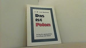 Seller image for Das ist Polen. for sale by Antiquariat Uwe Berg