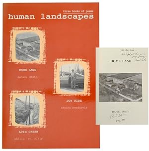 Seller image for Human Landscapes: Three Books of Poems (Signed First Edition) for sale by Jeff Hirsch Books, ABAA