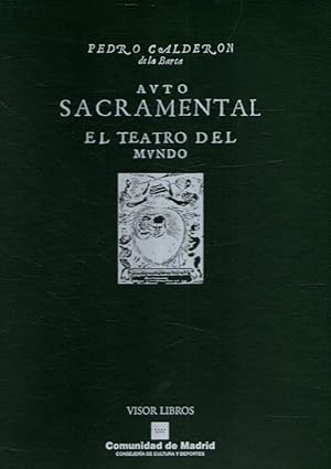 Imagen del vendedor de Auto sacramental. El gran teatro del mundo . a la venta por Librera Astarloa