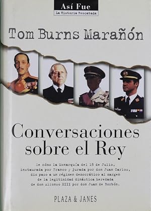 Imagen del vendedor de Conversaciones sobre el Rey a la venta por Librera Alonso Quijano