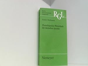 Phonologisches Wörterbuch der deutschen Sprache (Reihe Germanistische Linguistik, Band 163)