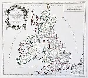 "Britannicae Insulae in quibus Albion seu Britannia Major, et Ivernia seu Britannia Minor : juxta...