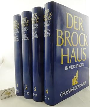 Der Brockhaus in VIER (4) Bänden: Grossdruckausgabe