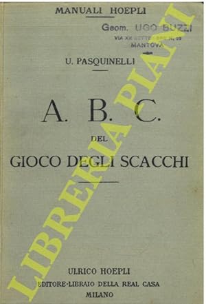 A B C del gioco degli scacchi.