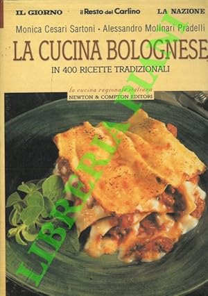 Bild des Verkufers fr La cucina bolognese in 400 ricette tradizionali. zum Verkauf von Libreria Piani