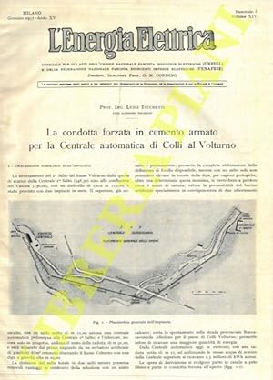 L'energia elettrica. 1937. Ufficiale per gli Atti dell'ANIEL.