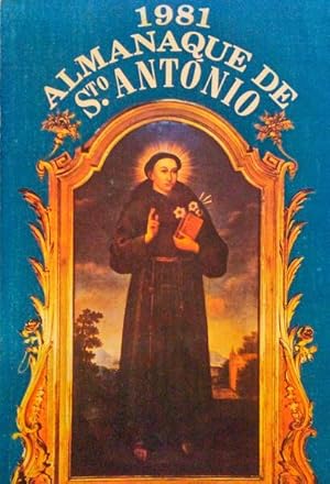 ALMANAQUE DE SANTO ANTÓNIO 1981.