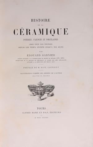 HISTOIRE DE LA CÉRAMIQUE.