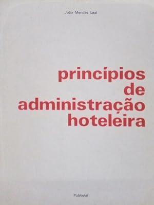PRINCÍPIOS DE ADMINISTRAÇÃO HOTELEIRA.