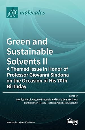 Imagen del vendedor de Green and Sustainable Solvents II a la venta por moluna