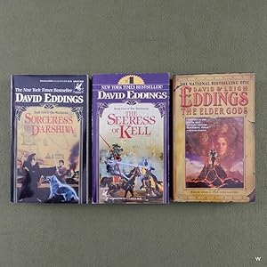 Bild des Verkufers fr David Eddings set lot of 3: Sorceress Darshiva / Seeress Kell / Elder Gods zum Verkauf von Wayne's Books