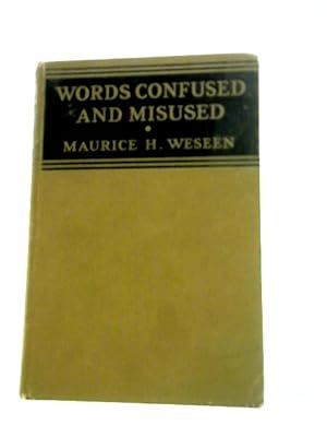 Seller image for Words Confused and Misused for sale by World of Rare Books