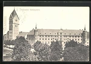 Ansichtskarte Scheyern, Kloster mit Uhrenturm