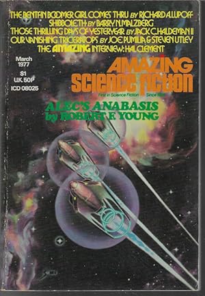 Immagine del venditore per AMAZING Science Fiction: March, Mar. 1977 venduto da Books from the Crypt