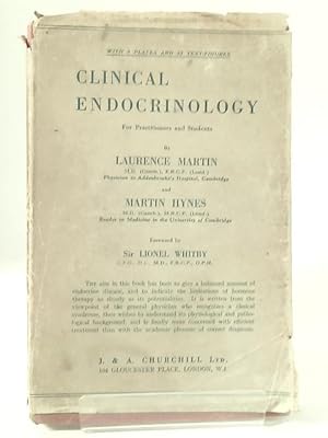 Bild des Verkufers fr Clinical Endocrinology for Practitioners and Students zum Verkauf von World of Rare Books
