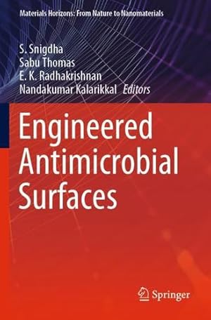 Imagen del vendedor de Engineered Antimicrobial Surfaces (Materials Horizons: From Nature to Nanomaterials) [Paperback ] a la venta por booksXpress