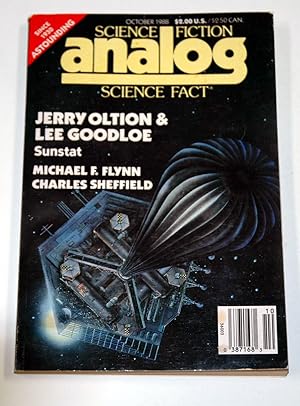 Imagen del vendedor de Analog Science Fiction & Science Fact October 1988 a la venta por Preferred Books
