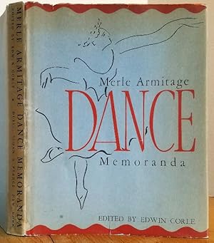 Seller image for DANCE MEMORANDA for sale by MARIE BOTTINI, BOOKSELLER