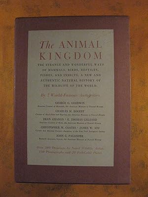 Image du vendeur pour The Animal Kingdom: The Strange and Wonderful Ways of Mammals, Birds, Reptiles, Fishes and Insects, a New and Authentic Natural History of the Wildlife of the World (three Volume set) mis en vente par Pistil Books Online, IOBA