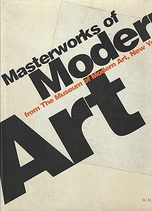 Seller image for Masterworks of Modern Art from The Museum of Modern Art, New York for sale by The Little Shop of Books