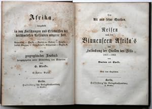 Image du vendeur pour Der Nil und seine Quellen. Reiisen nach den Binnenseen Afrika`s und Entdeckung der Quellen des Nils von Burton und Speke. Nach dem Englischen. Afrika, dargestellt in den Forschungen uind Erlebnissen der berhmtesten Reisenden neuerer Zeit . Ein geographisches Lesebuch, herausgegeben . von H. Kletke. mis en vente par Galerie Joy Versandantiquariat  UG (haftungsbeschrnkt)