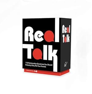 Bild des Verkufers fr Real Talk: 110 Relationship Questions You Should Only Ask Your Friends by Barnes, Amil [Cards ] zum Verkauf von booksXpress