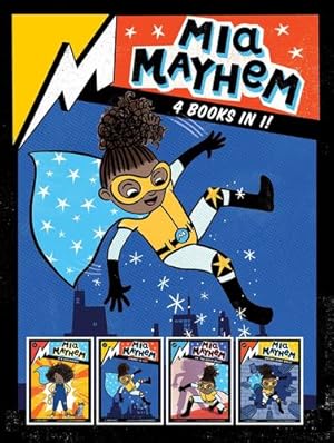 Bild des Verkufers fr Mia Mayhem 4 Books in 1!: Mia Mayhem Is a Superhero!; Mia Mayhem Learns to Fly!; Mia Mayhem vs. the Super Bully; Mia Mayhem Breaks Down Walls by West, Kara [Hardcover ] zum Verkauf von booksXpress
