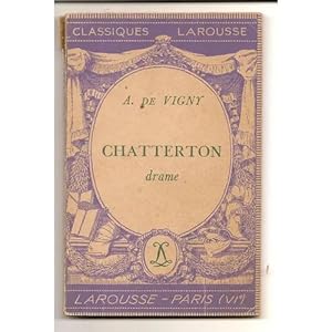 Seller image for Chatterton vigny 2021-2020 Larousse Tbe XX for sale by Des livres et nous