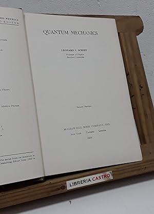 Seller image for Quantum Mechanics for sale by Librera Castro