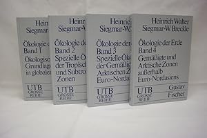 Bild des Verkufers fr kologie der Erde (4 Bde.) Bd. 1: kologische Grundlagen in globaler Sicht. In: UTB fr Wissenschaft, Groe Reihe. Bd. 2: Spezielle kologie der Tropischen und Subtropischen Zonen. Bd. 3: Spezielle kologie der Gemigten und Arktischen Zonen Euro-Nordasiens. Zonobiom VI-IX. Bd. 4: Spezielle kologie der Gemigten und Arktischen Zonen auerhalb Euro-Nordasiens. Zonobiom IV-IX. zum Verkauf von Antiquariat Wilder - Preise inkl. MwSt.