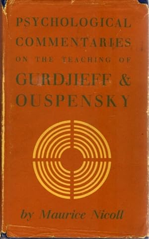 Bild des Verkufers fr PSYCHOLOGICAL COMMENTARIES ON THE TEACHINGS OF GURDJIEFF & OUSPENSKY: VOLUME 3 zum Verkauf von By The Way Books