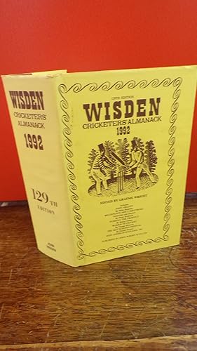 Seller image for Wisden Cricketers' Almanack 1992 for sale by Tilly's Bookshop